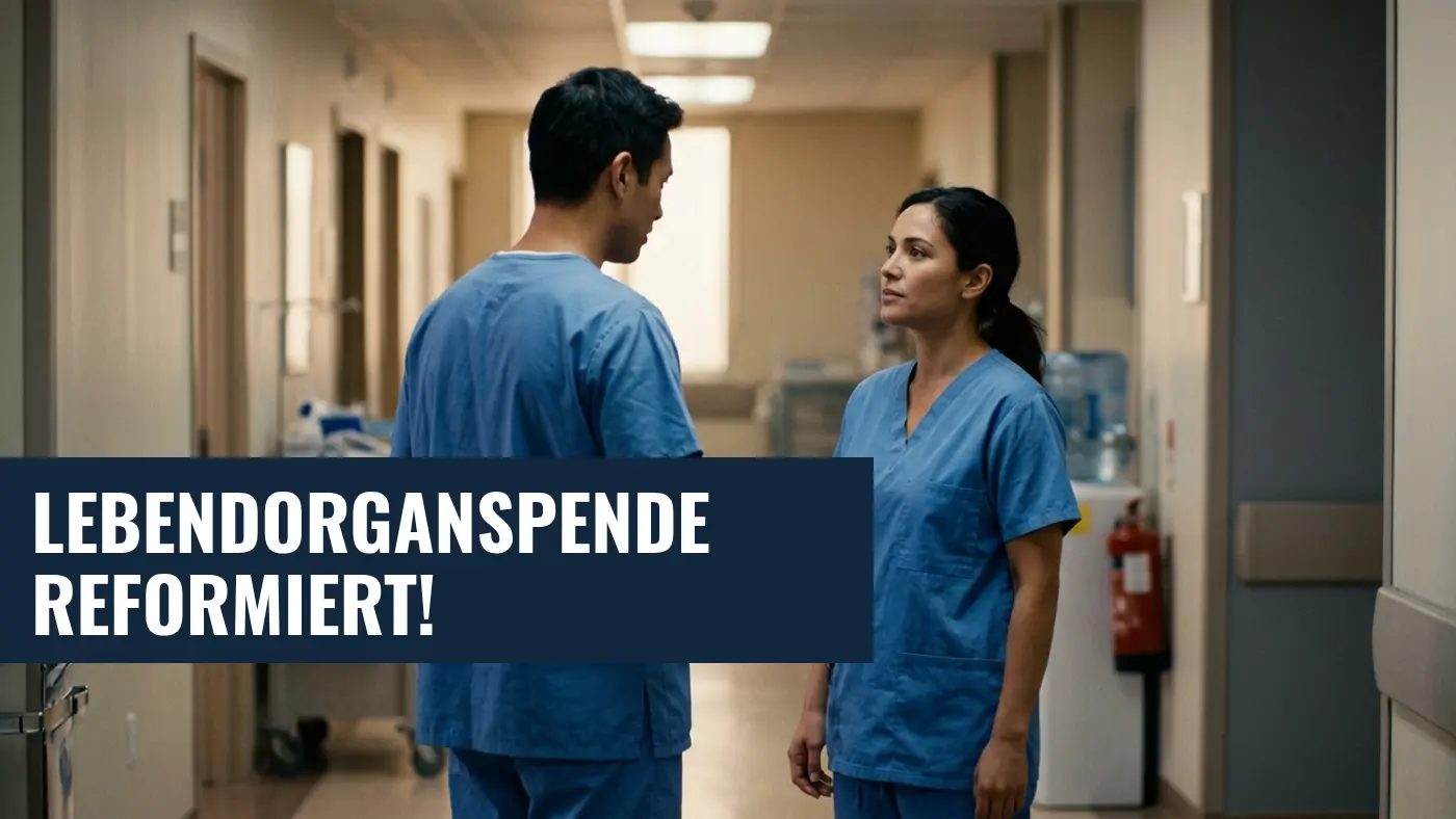 Reform der Lebendorganspende 2026: Das ändert sich für Patienten