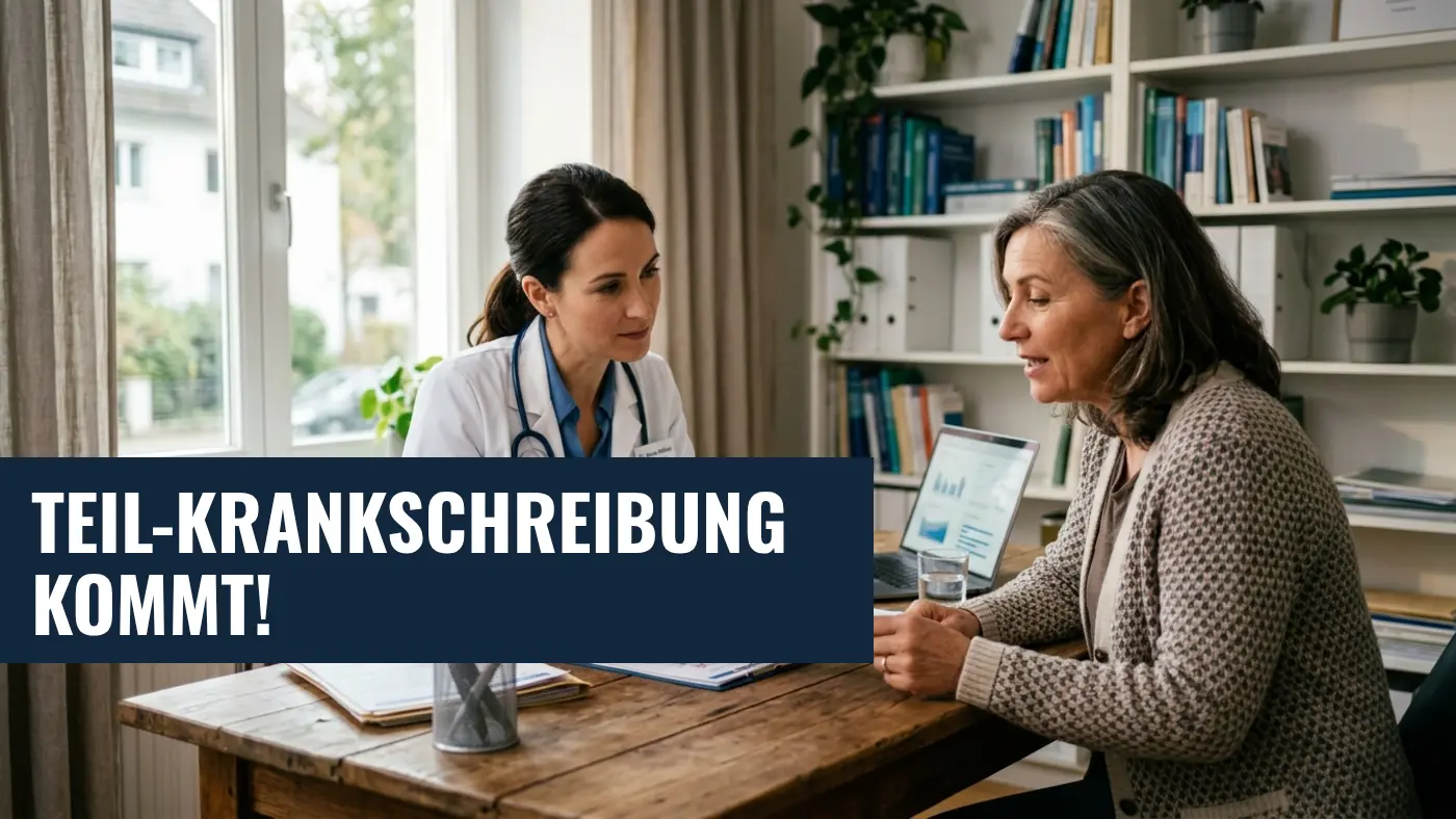 Teil-Krankschreibung ab 2028: Das plant das Gesundheitsministerium