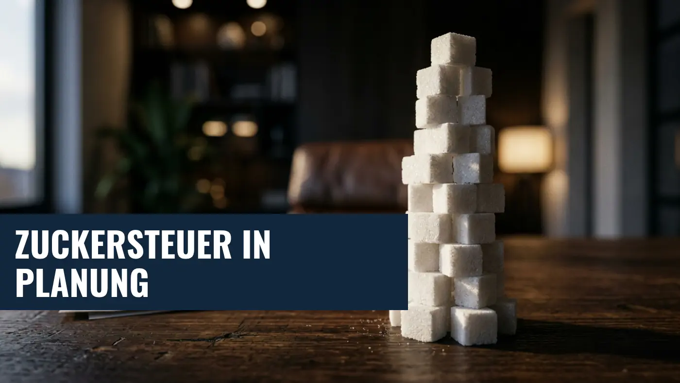 Zuckersteuer in Deutschland: Pläne noch in früher Phase