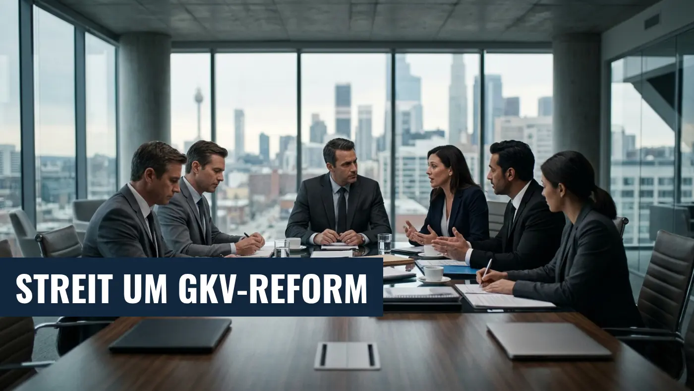 GKV-Reform 2026: Letzte Verhandlungen & möglicher Vermittlungsausschuss