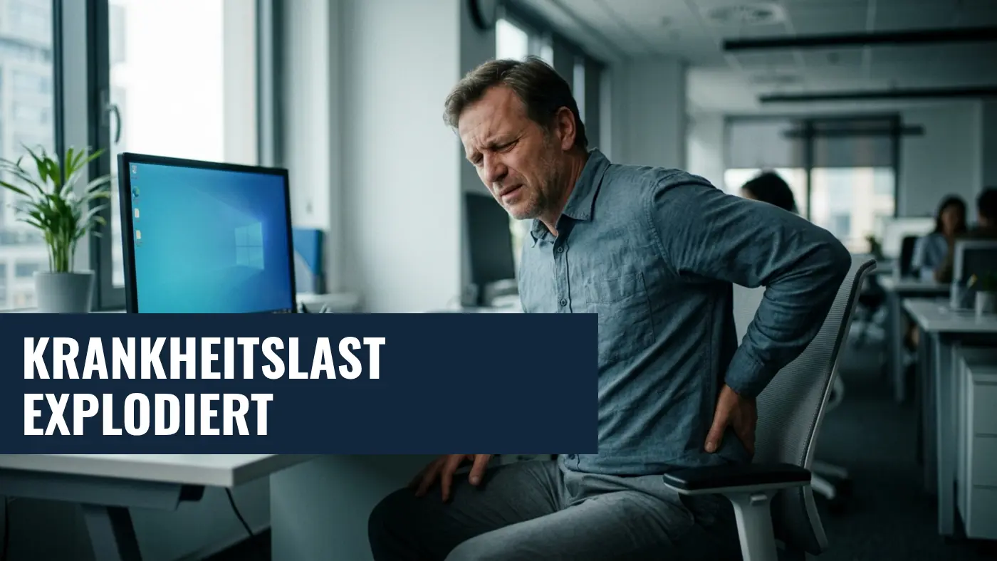 Muskel-Skelett-Erkrankungen: Krankheitslast steigt weltweit drastisch an