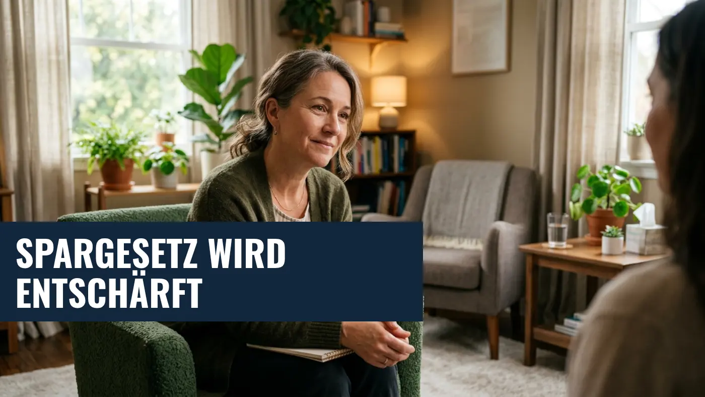 GKV-Spargesetz: Regierung plant Ausnahmen für die Psychotherapie