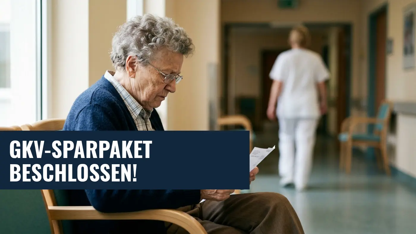 GKV-Spargesetz beschlossen: Das ändert sich für Versicherte