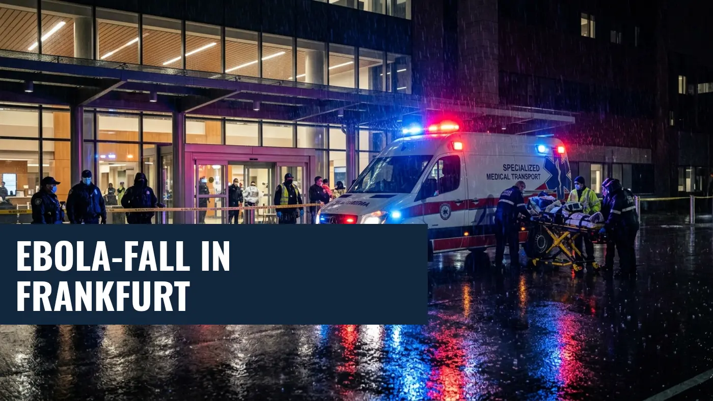 Ebola in Deutschland: Zweiter US-Patient in Frankfurter Uniklinik