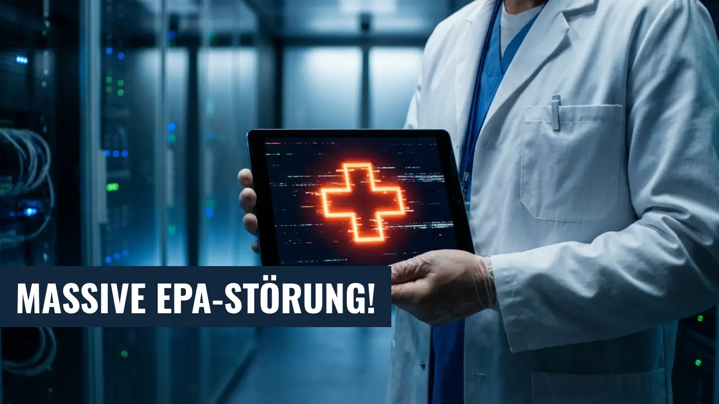 ePA-Störung: IBM-Ausfall legt elektronische Patientenakte lahm