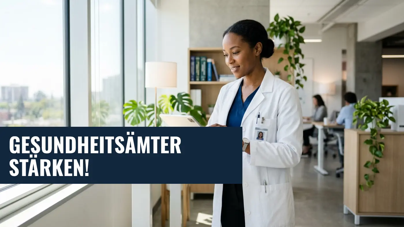 Prävention im Fokus: BVÖGD fordert Stärkung der Gesundheitsämter