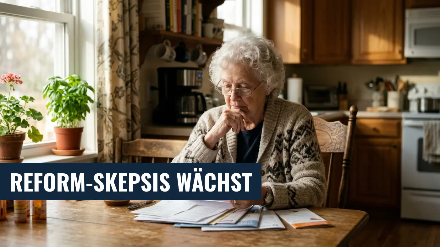 ZDF-Politbarometer: Große Skepsis bei GKV-Reformen der Regierung