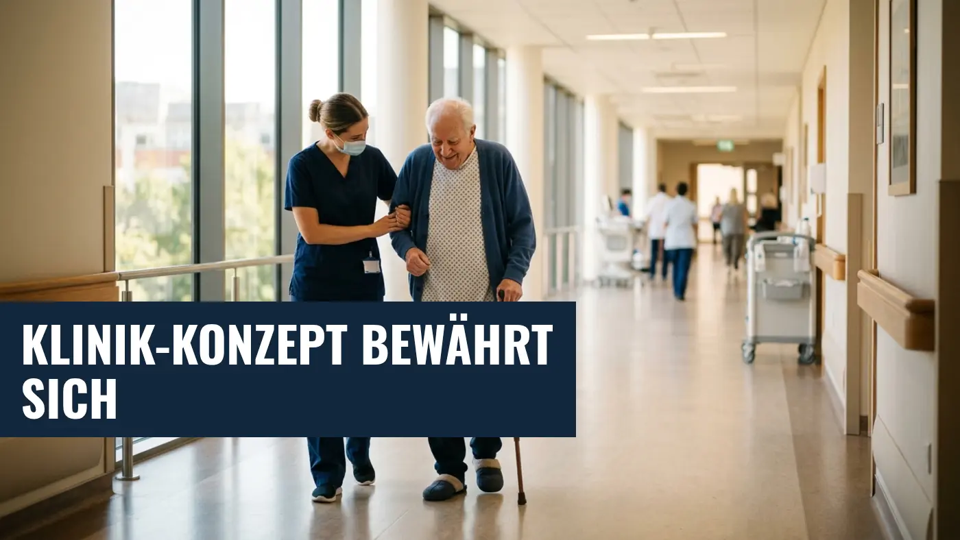 ReduRisk-Projekt: Neues Klinik-Konzept schützt Senioren vor Pflegebedürftigkeit