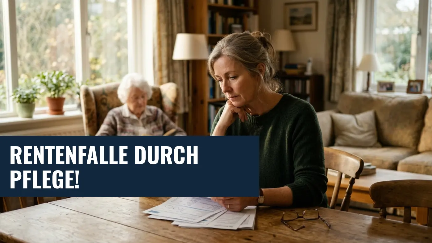Angehörigenpflege kostet Rentenpunkte: Vorsicht vor der Rentenfalle