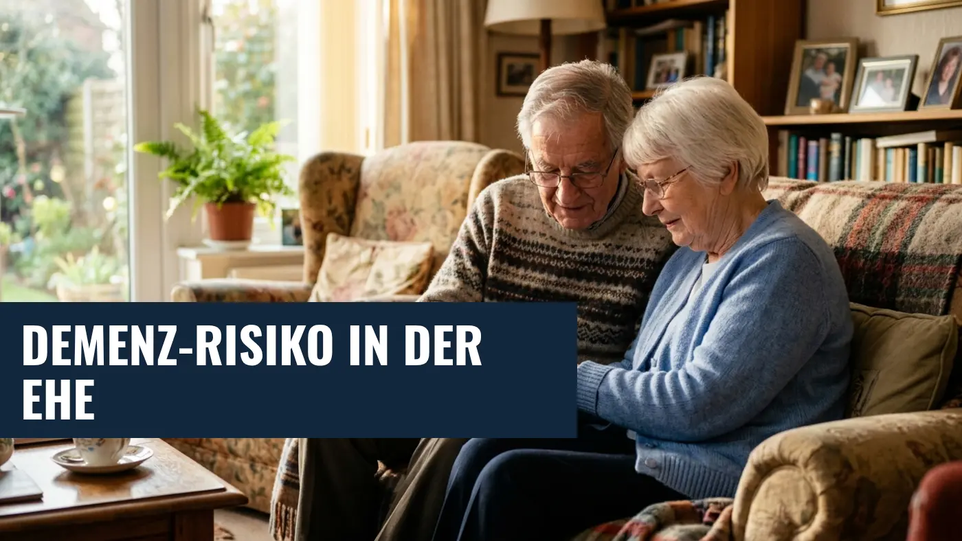 Erhöhtes Demenz-Risiko für Ehepartner von Erkrankten | Studie