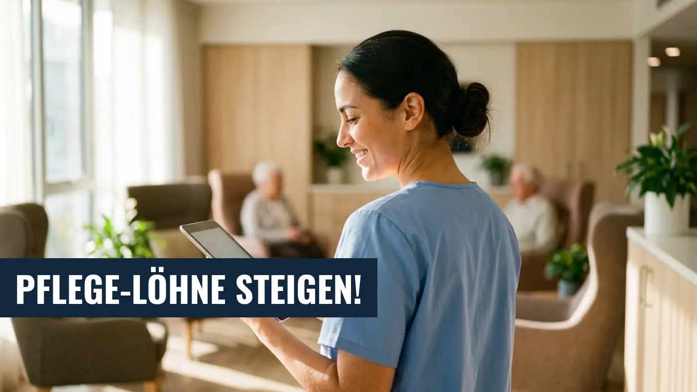Höhere Löhne in der Pflege: BMG-Bericht bestätigt deutlichen Anstieg