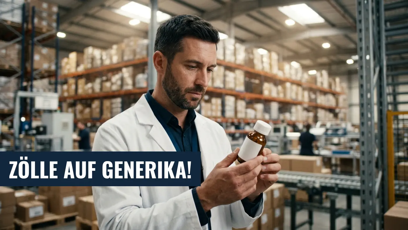 Trump droht mit 200 % Zoll auf Generika: Folgen für die Pharma-Branche