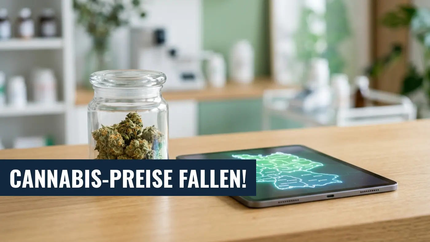 Medizinalcannabis in Deutschland: Preise fallen auf 4 Euro