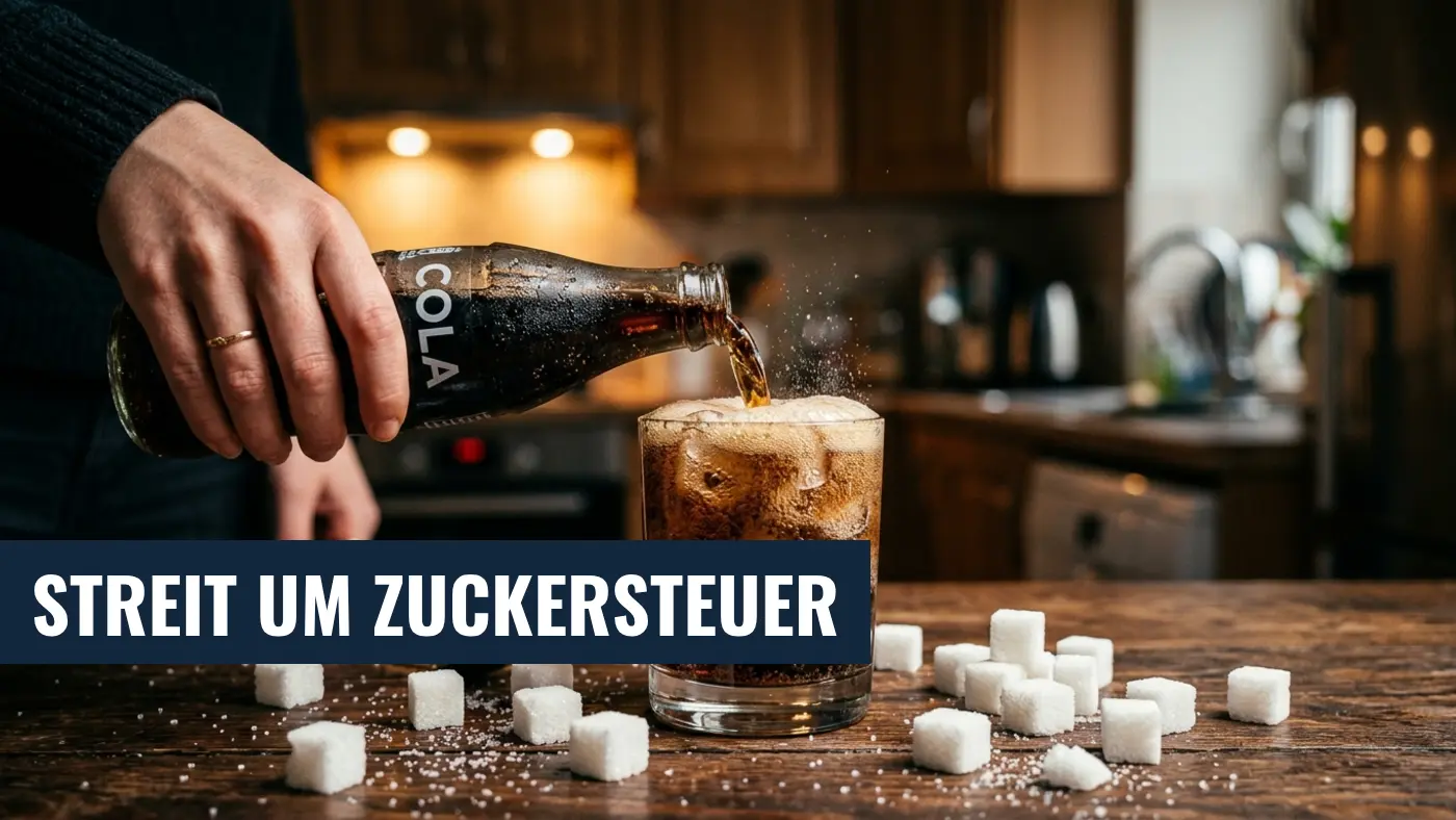 Zuckersteuer in Deutschland: Union stellt sich gegen Regierungspläne