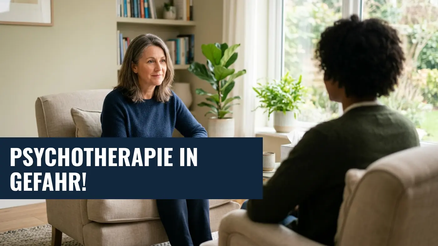 Psychotherapie: Berufsverband fordert Gesetze nach Sommerpause