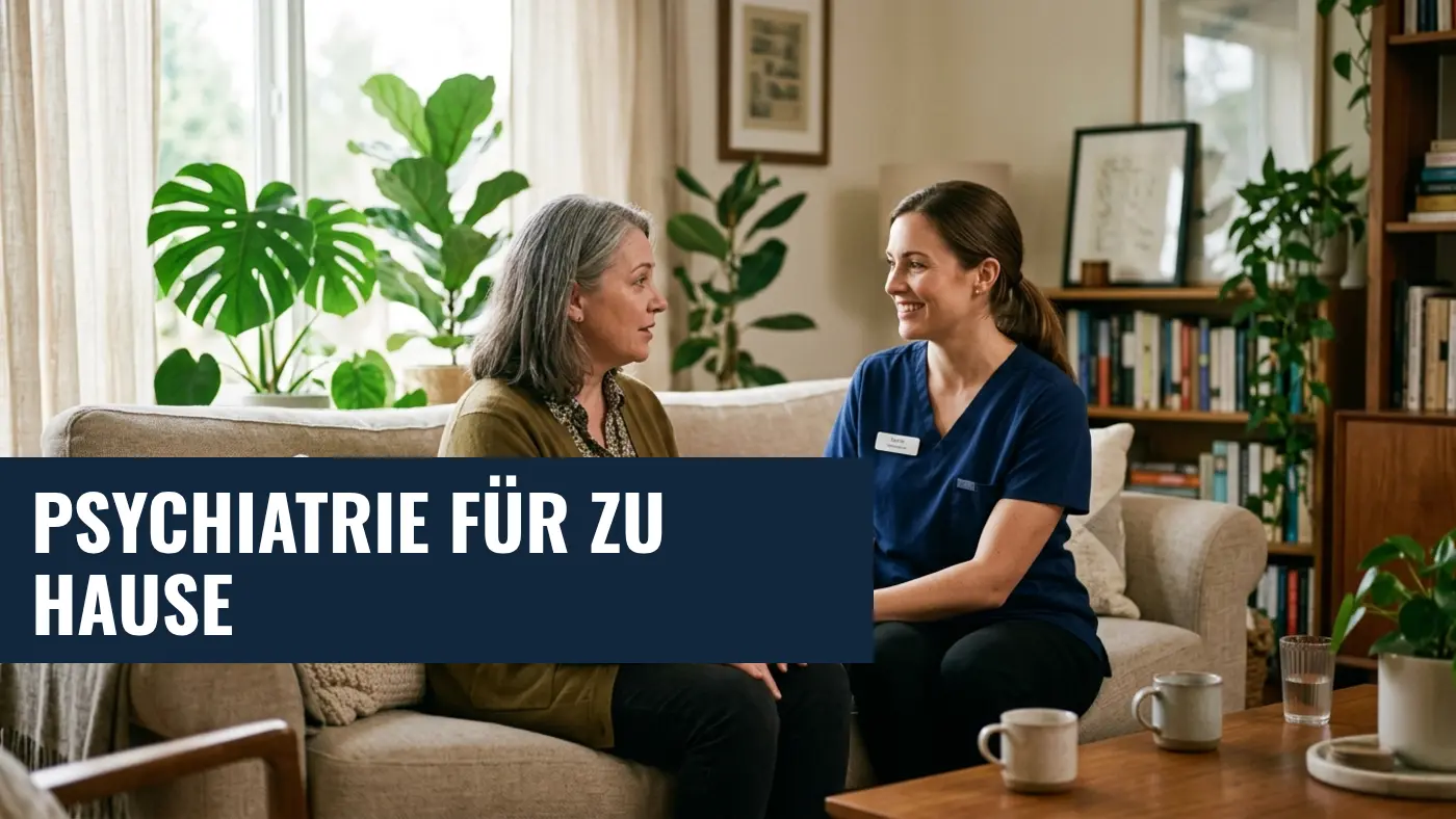 Uniklinik Dresden: Neue psychiatrische Behandlung zu Hause (StäB)