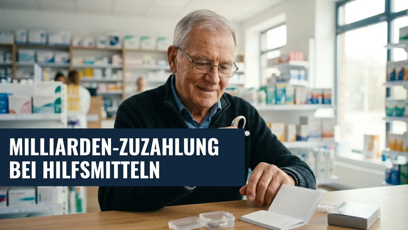 GKV-Mehrkostenbericht: Versicherte zahlen 1,13 Milliarden für Hilfsmittel