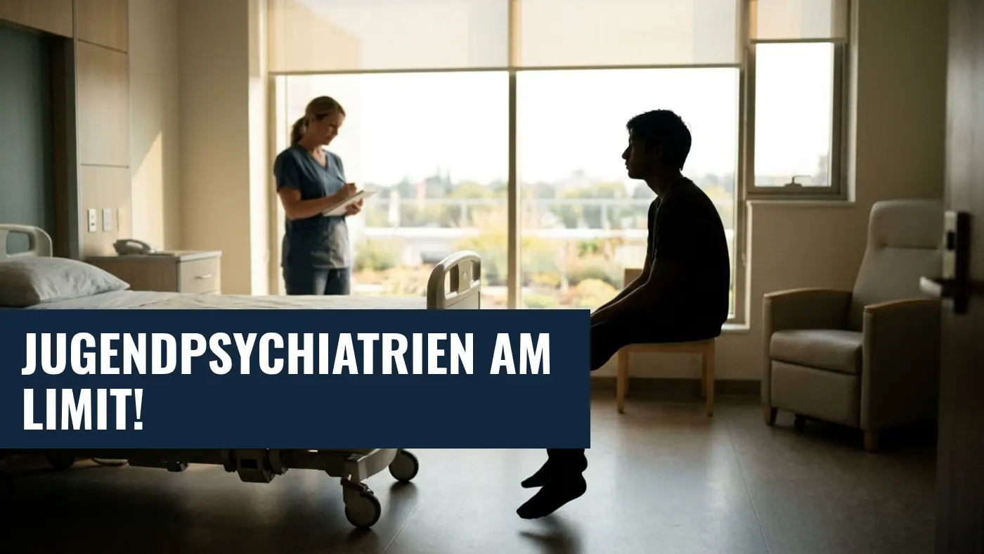 Psychiatrie-Barometer 2026: Jugendpsychiatrien am Limit | PflegeHelfer24