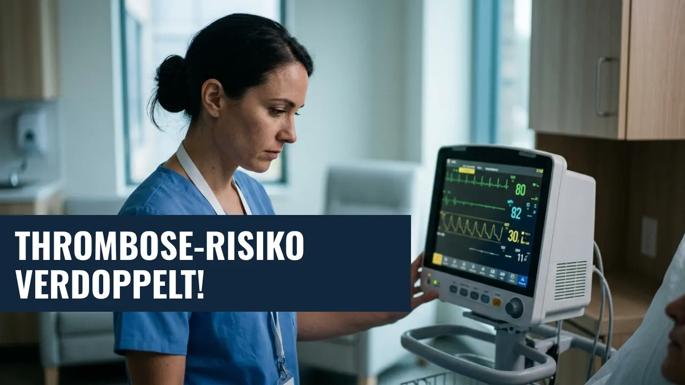 Thromboserisiko in der Psychiatrie: Studie warnt vor Fixierung