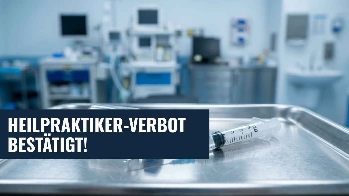 BVerfG-Urteil: Blutentnahmeverbot für Heilpraktiker bei Eigenbluttherapie bestätigt