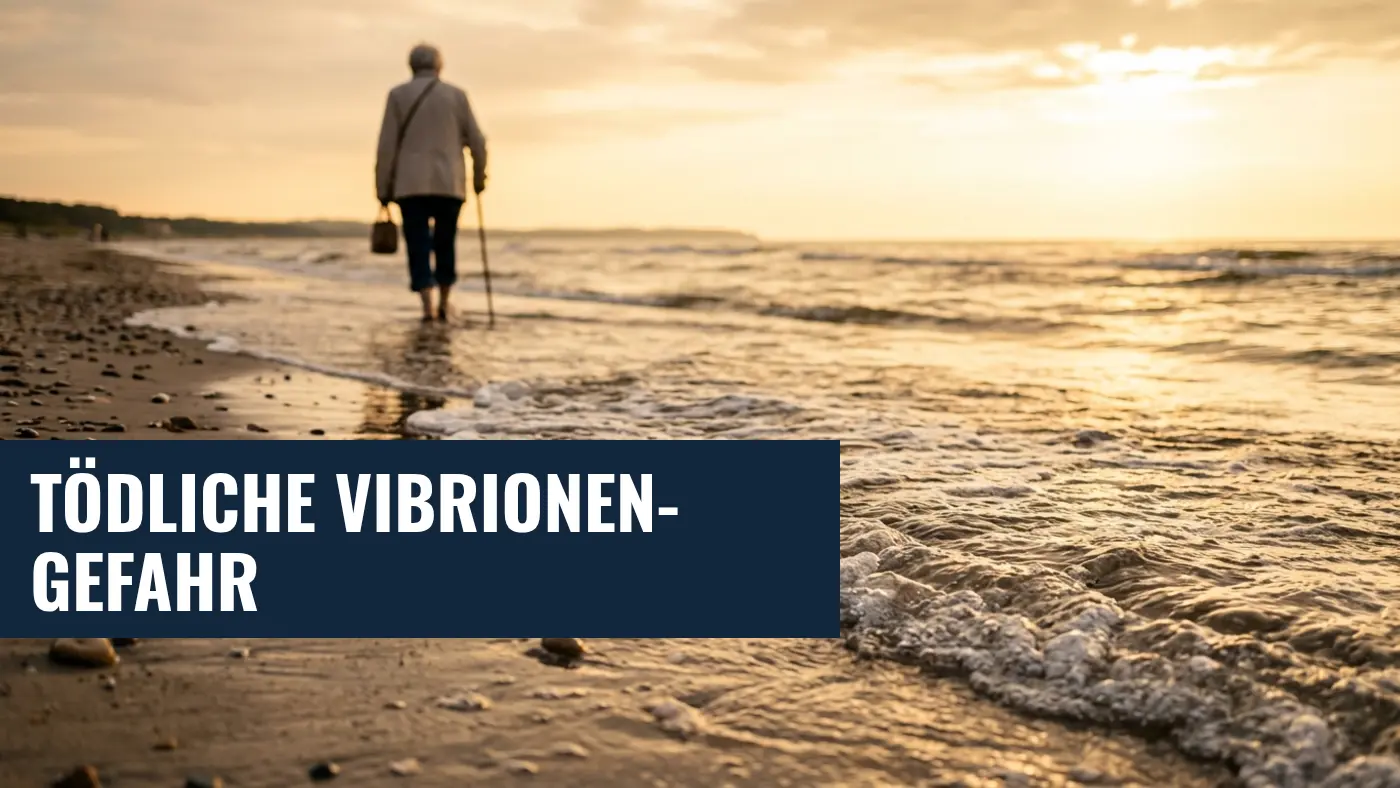 Vibrionen-Infektion an der Ostsee: Erster Todesfall bei Senioren
