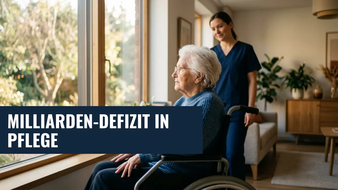 Pflegeversicherung vor dem Aus? BKK warnt vor 5,2 Milliarden Defizit