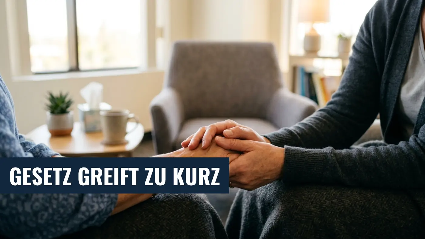 Suizidpräventionsgesetz 2026: Bundesärztekammer fordert Nachbesserung
