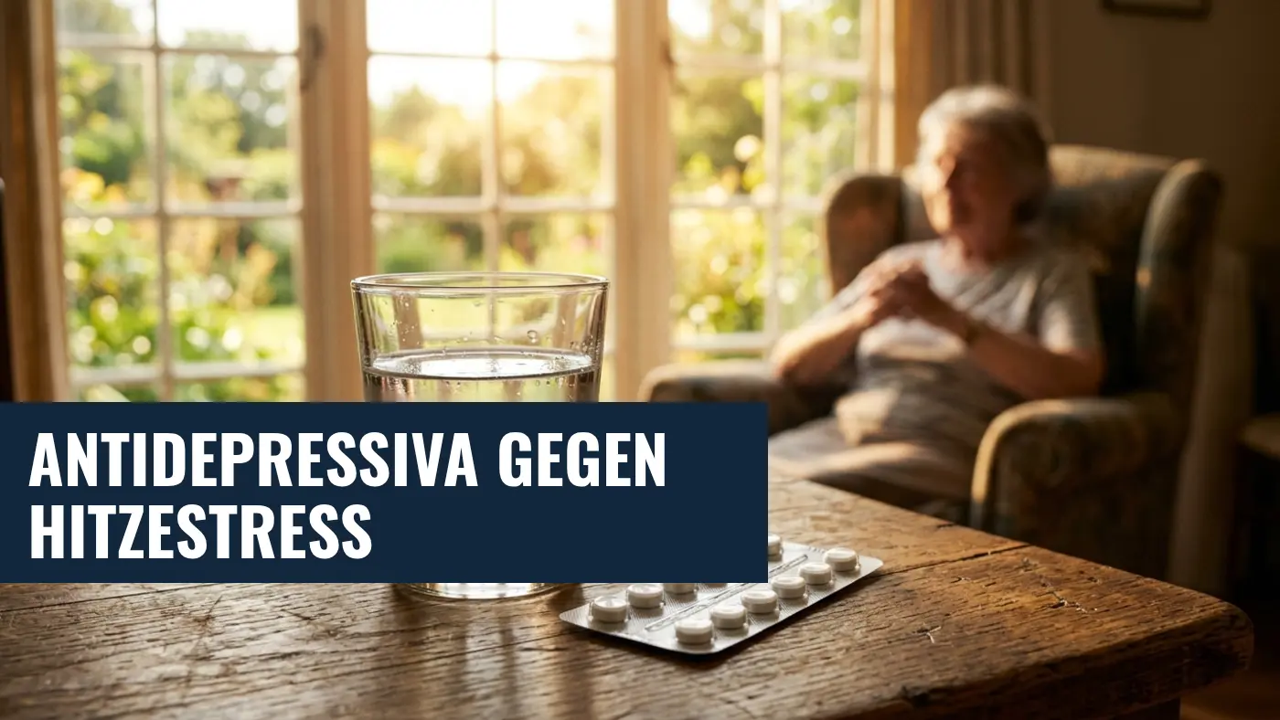Hitzestress & Depression: Schützen SSRI-Antidepressiva vor Hitze?