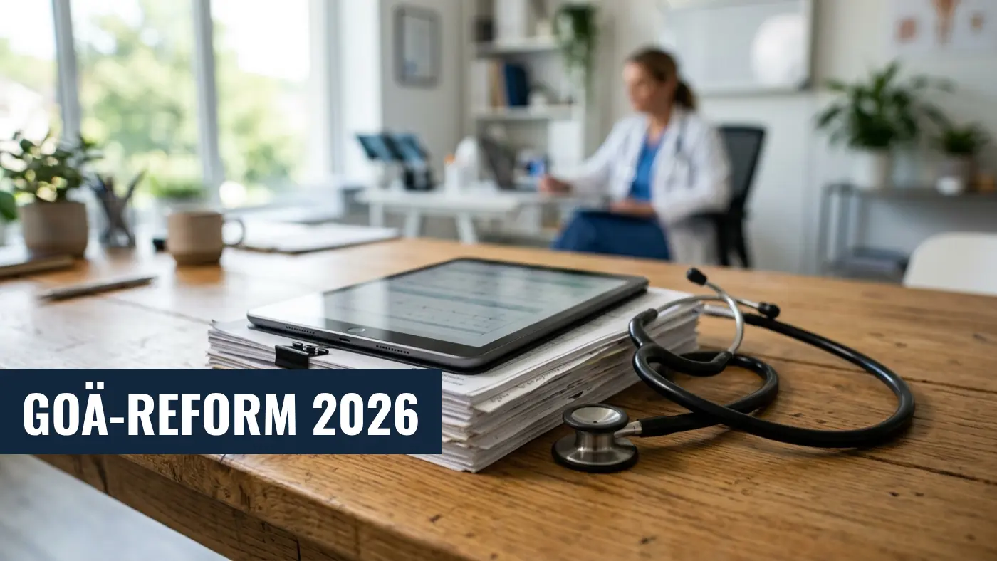 GOÄ-Reform 2026: BÄK und PKV übergeben neuen Entwurf an das BMG