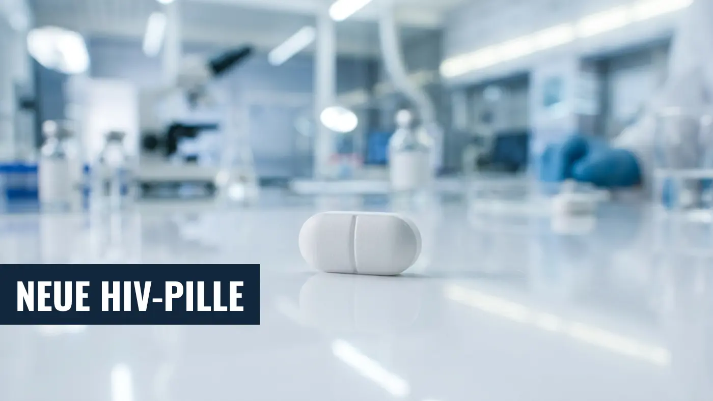 HIV-Therapie Durchbruch: Wöchentliche Kombi-Pille genauso effektiv wie tägliche Einnahme