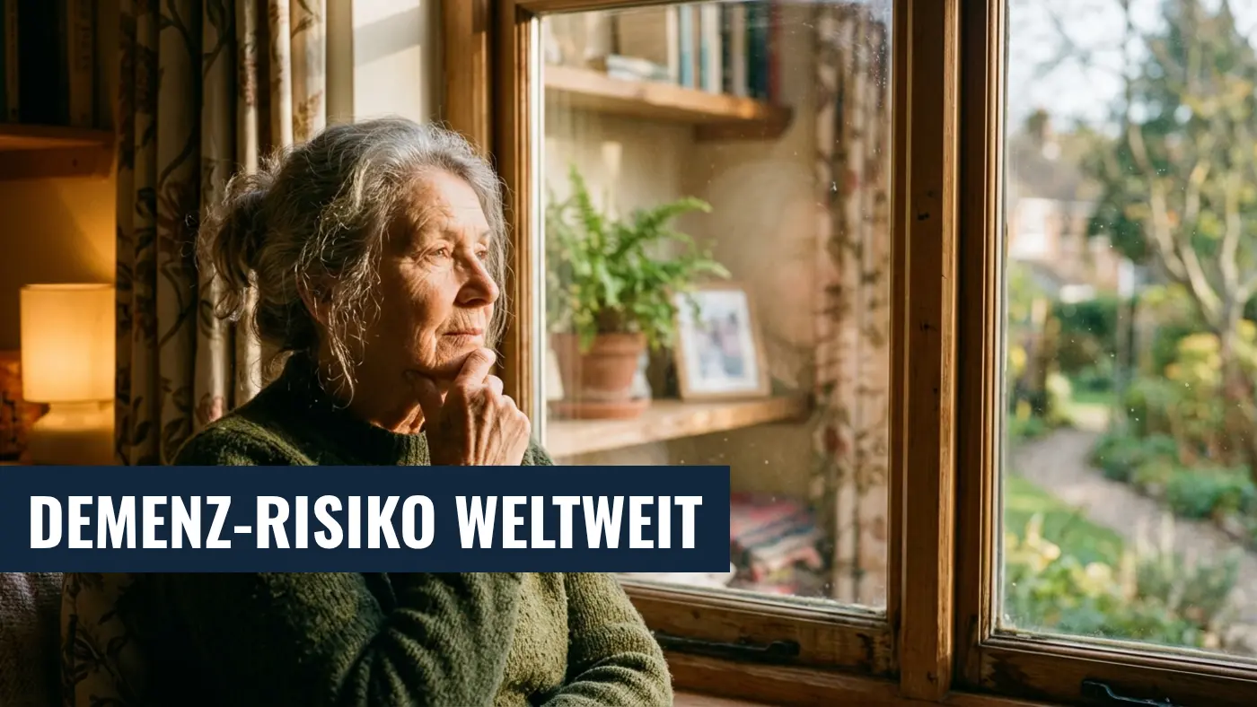 Demenzrisiko weltweit: Studie enthüllt große regionale Unterschiede