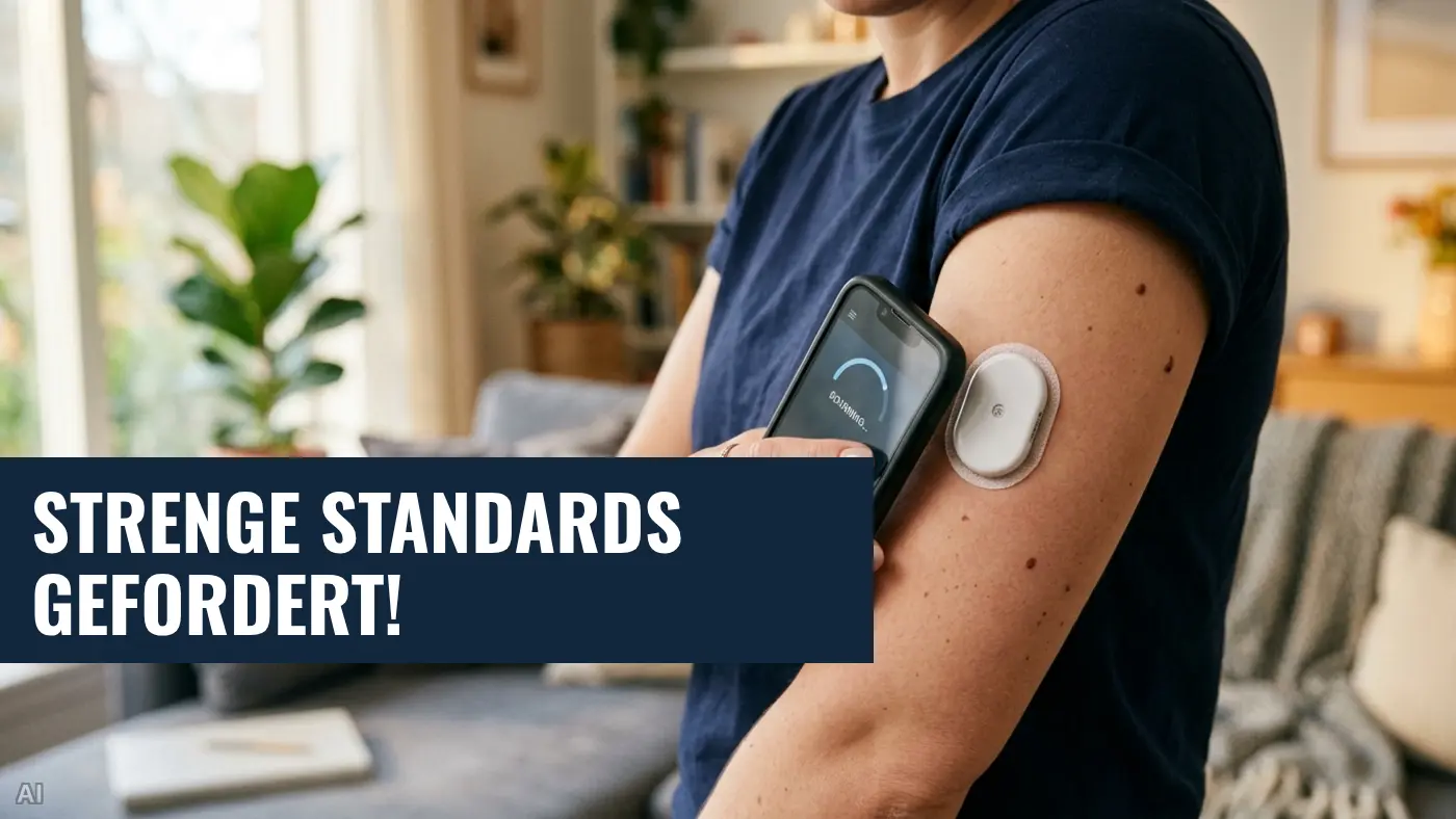 Glukosemesssysteme (CGM): DDG fordert verbindliche Qualitätsstandards