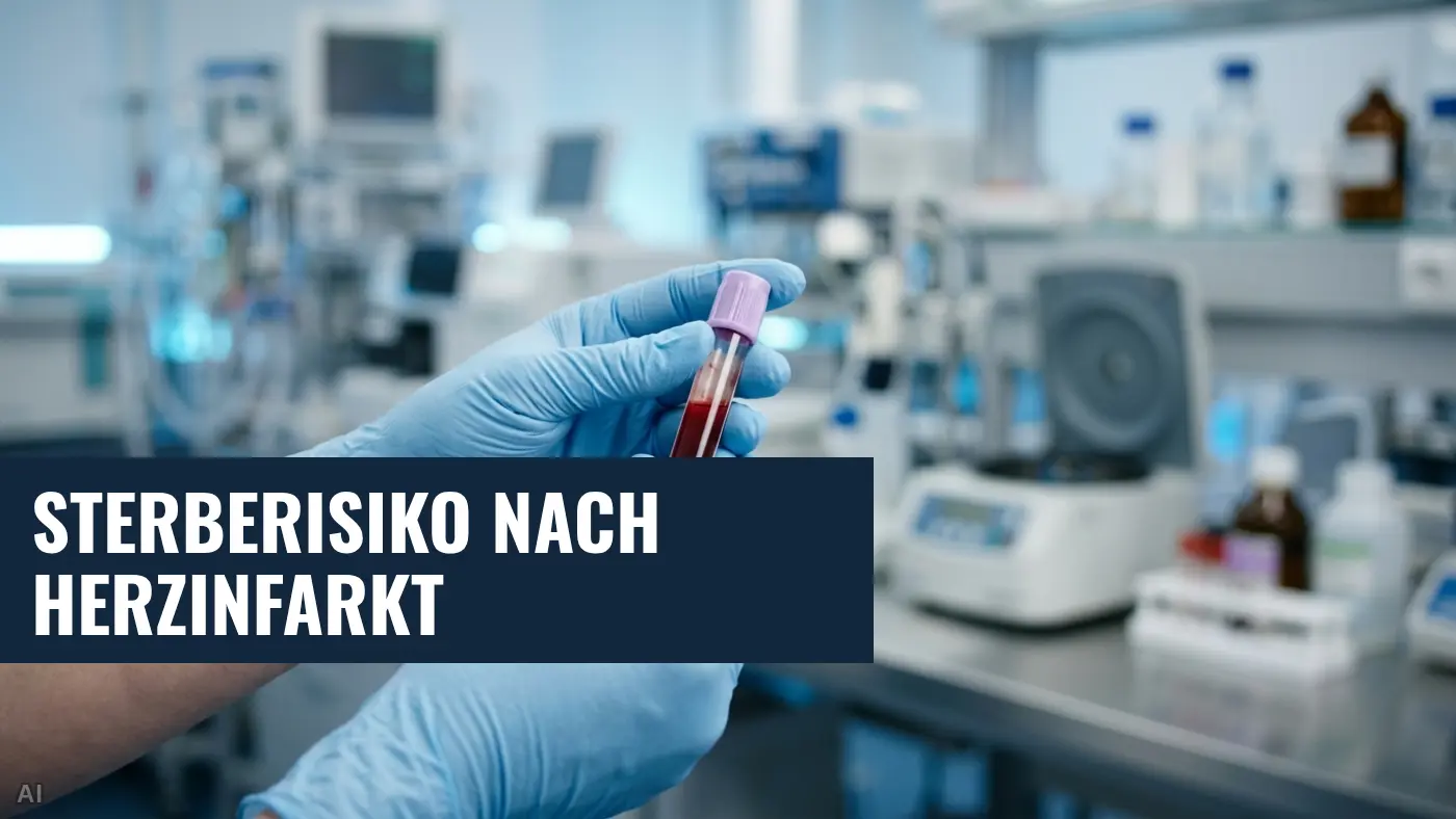 Herzinfarkt: Blutbild zeigt kurzfristiges Sterberisiko (Uni Münster)