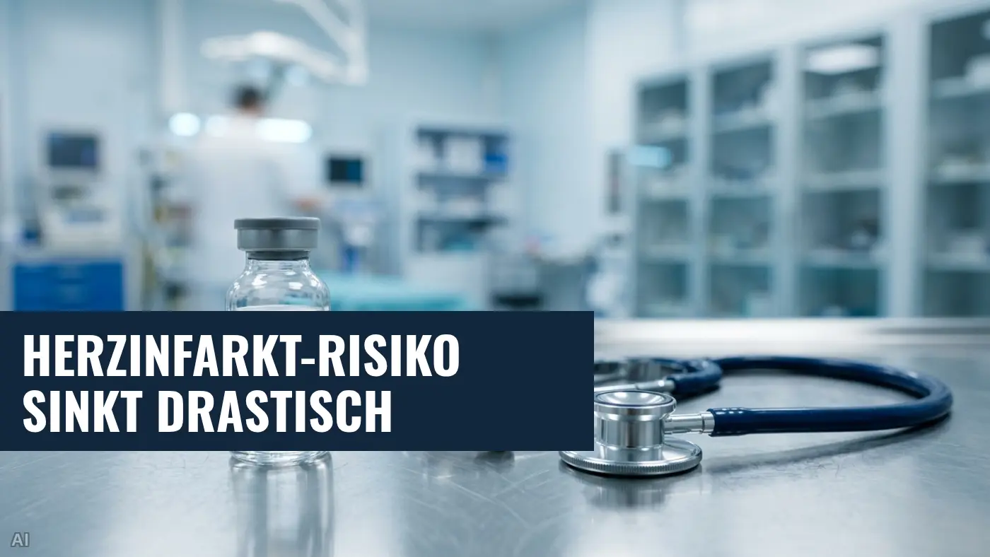 Tirzepatid (Mounjaro): Studie zeigt massiven Schutz vor Herzinfarkt
