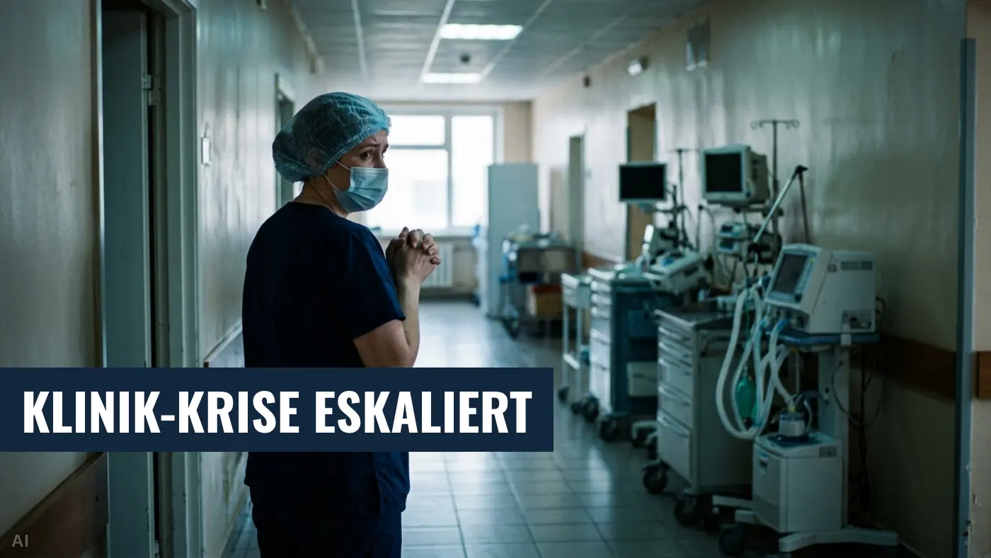 Klinik-Krise in Baden-Württemberg: 75 Prozent erwarten Verluste 2026