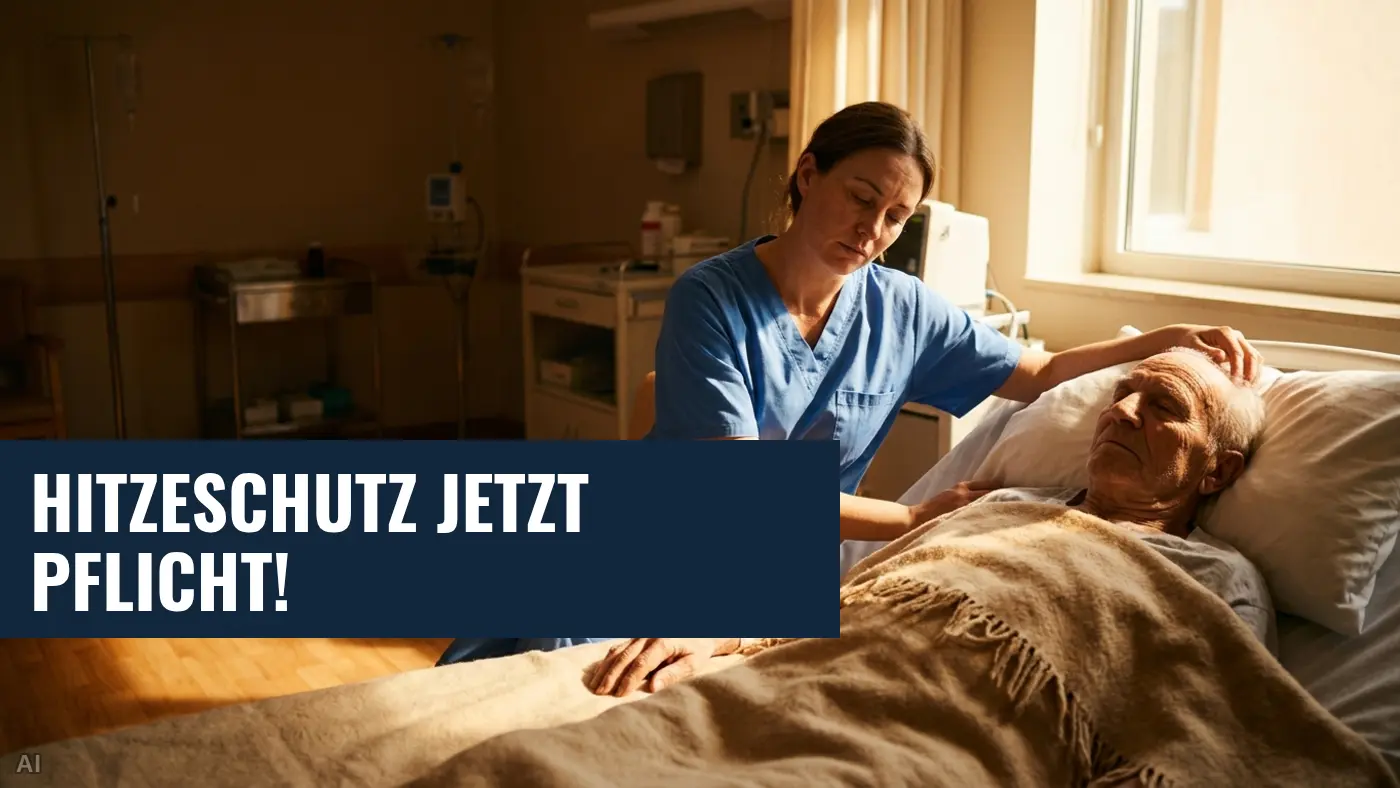 Hitzewellen in der Pflege: Deutscher Pflegerat fordert Hitzeschutz