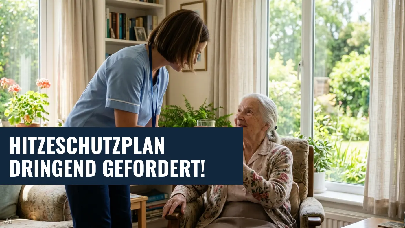 Nationaler Hitzeschutzplan gefordert: Schutz für Senioren & Pflege