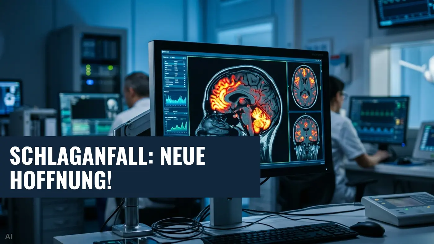 Schlaganfall: Späte Thrombolyse rettet Hirngewebe | PflegeHelfer24