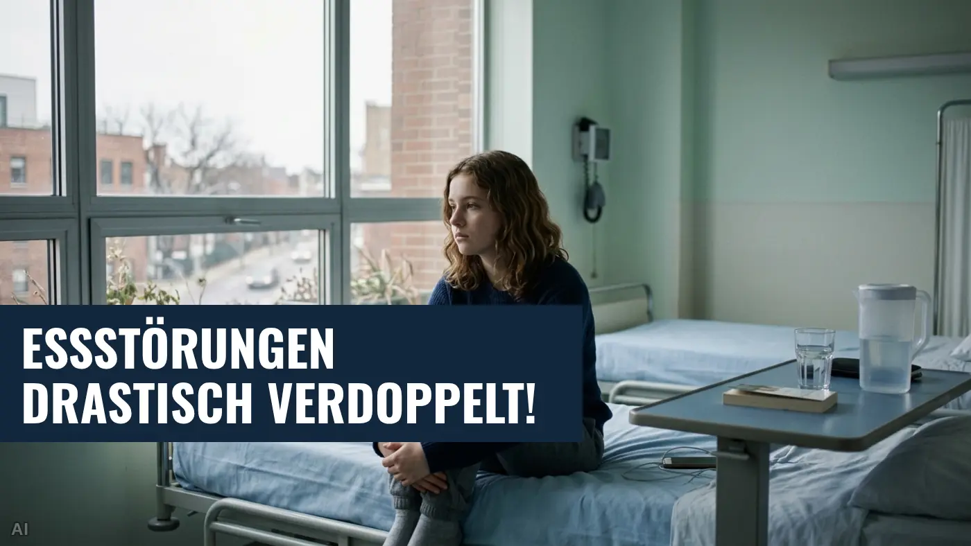 Essstörungen: Doppelt so viele Mädchen im Krankenhaus behandelt