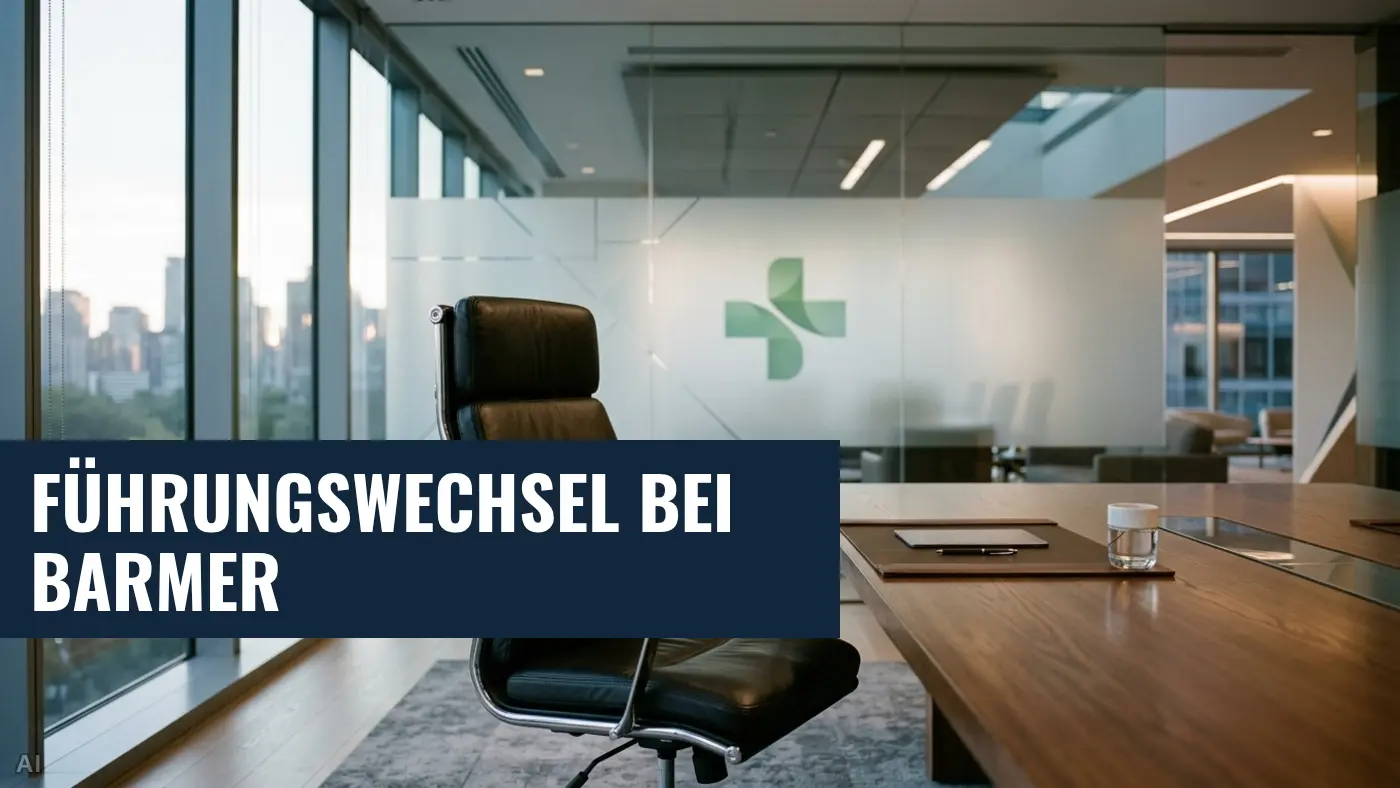 Barmer-Chef Christoph Straub tritt Ende 2026 zurück | PflegeHelfer24