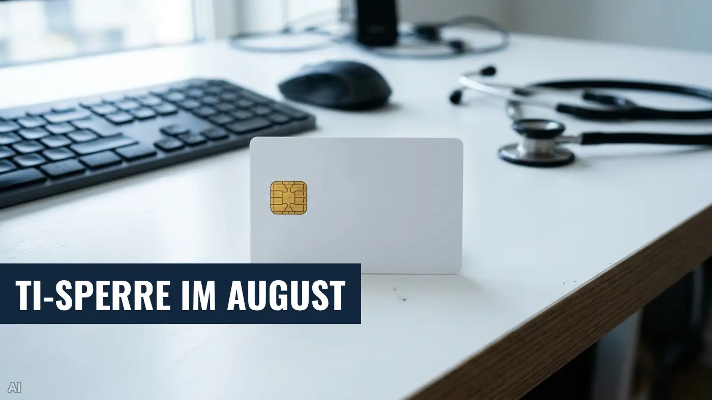 RSA-Abschaltung: Alte Heilberufsausweise (HBA) ab 14. August ungültig