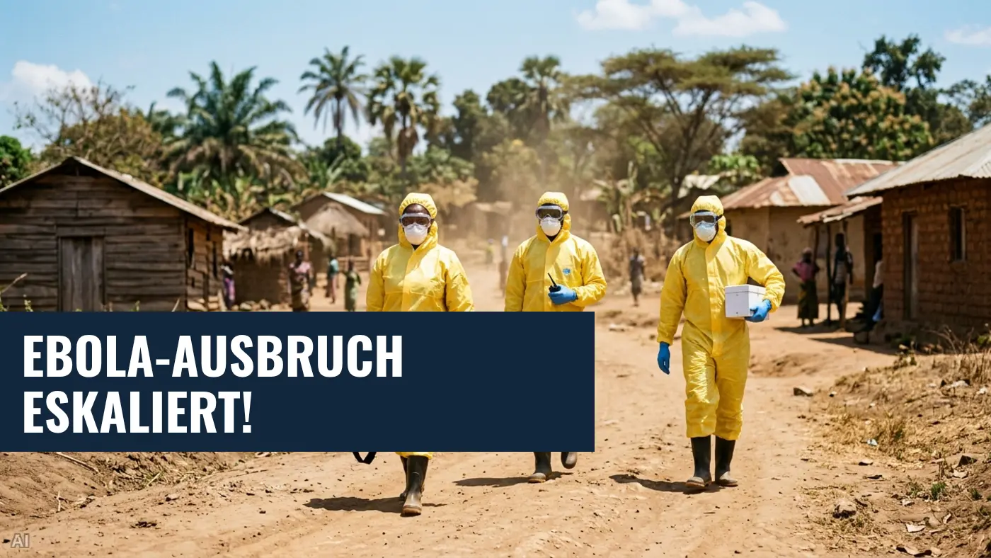 Ebola-Ausbruch 2026: WHO warnt vor Rekord-Ausbreitung im Kongo