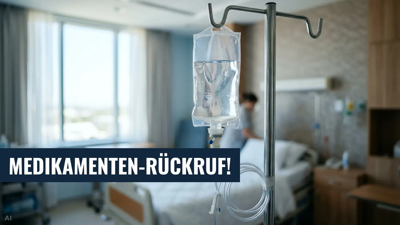 Wichtiger Rückruf: Demo Pharmaceuticals ruft Infusionslösung Oleunor N9E zurück