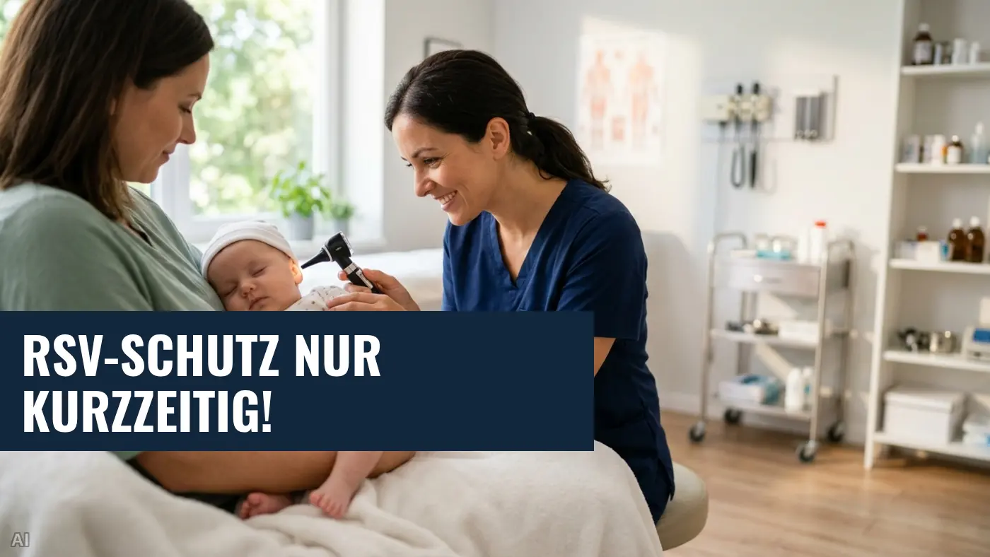 RSV bei Babys: Nirsevimab-Schutz hält nur für eine Saison