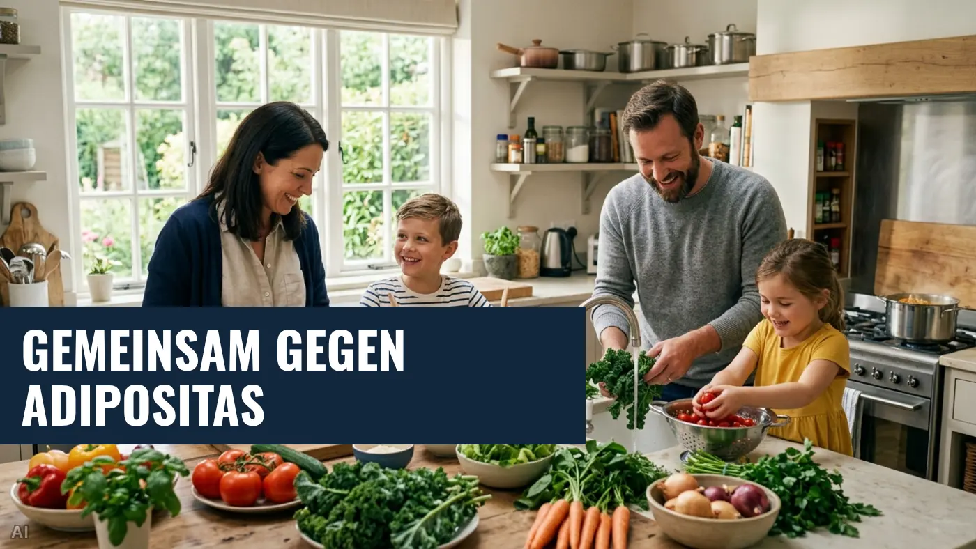 Kindliche Adipositas: Familien-Therapie senkt BMI deutlich