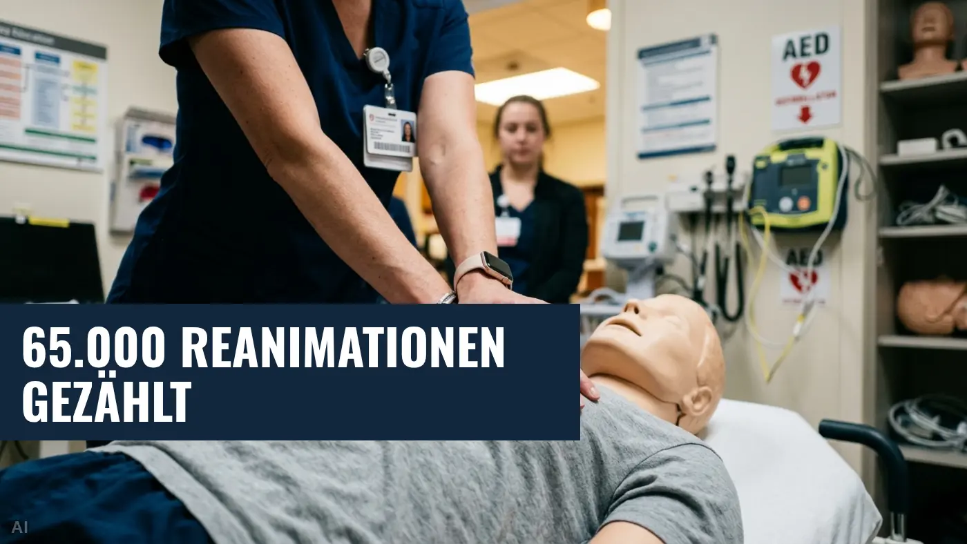 Herzstillstand im Alltag: Neues Register zählt 65.000 Reanimationen