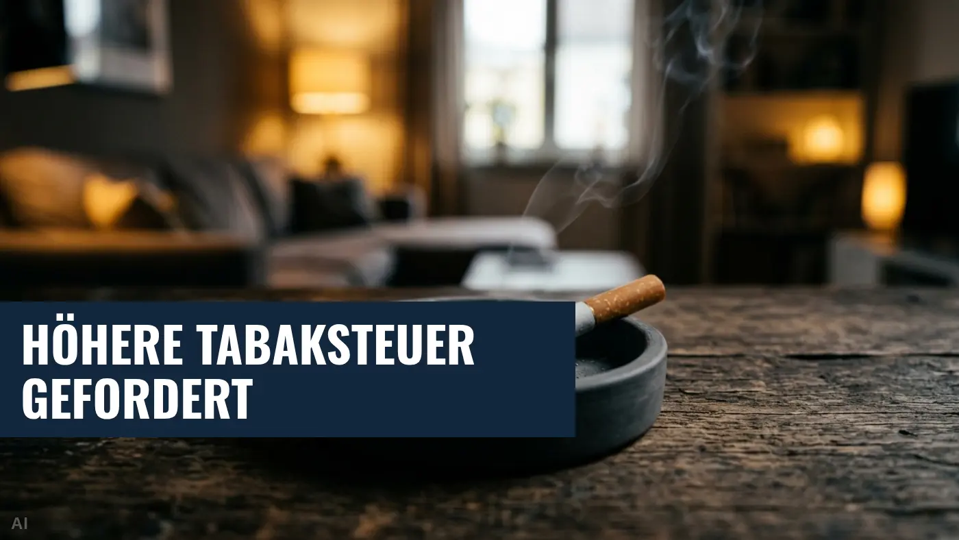 Tabaksteuer-Debatte: Drogenbeauftragter fordert spürbare Preiserhöhungen | PflegeHelfer24