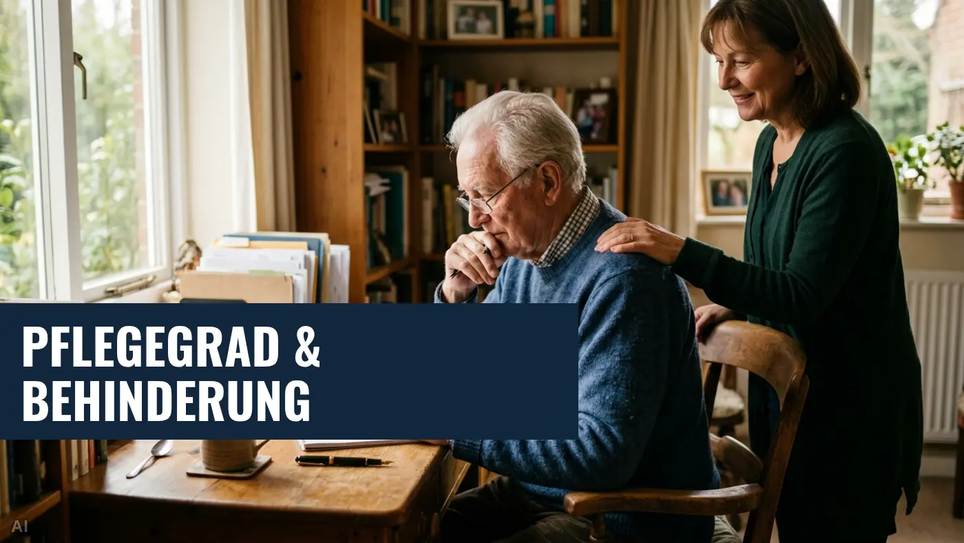 Pflegegrad und Schwerbehinderung: Wichtige Unterschiede & Anträge im Überblick