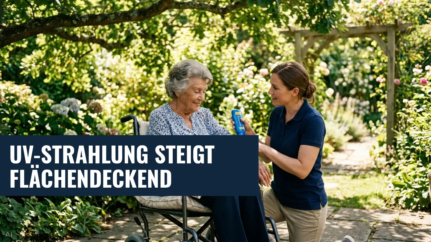UV-Strahlung nimmt flächendeckend zu: Risiken & Schutz in der Pflege