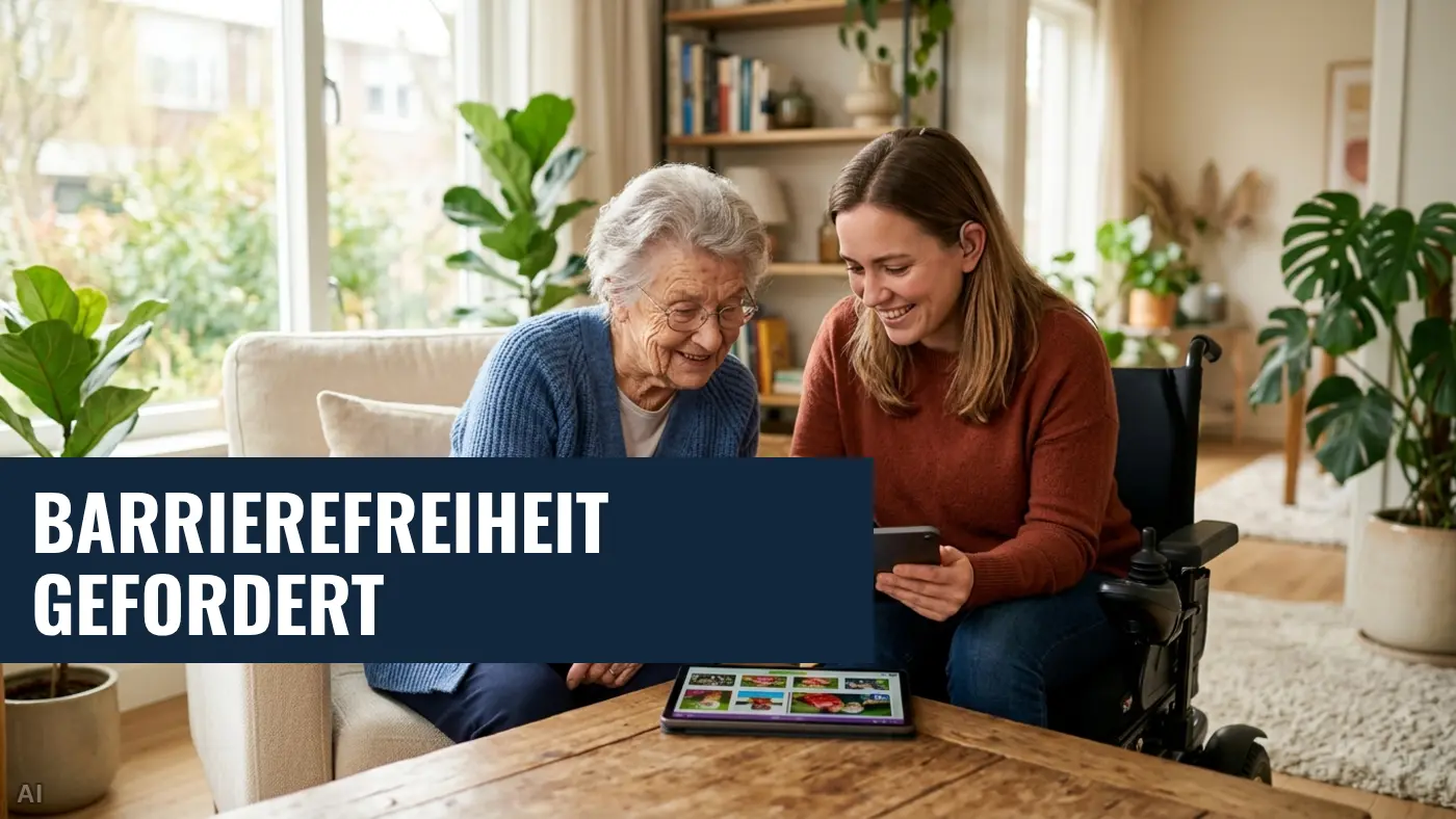 Digitale Barrierefreiheit: Kritik an schleppender Umsetzung des BFSG